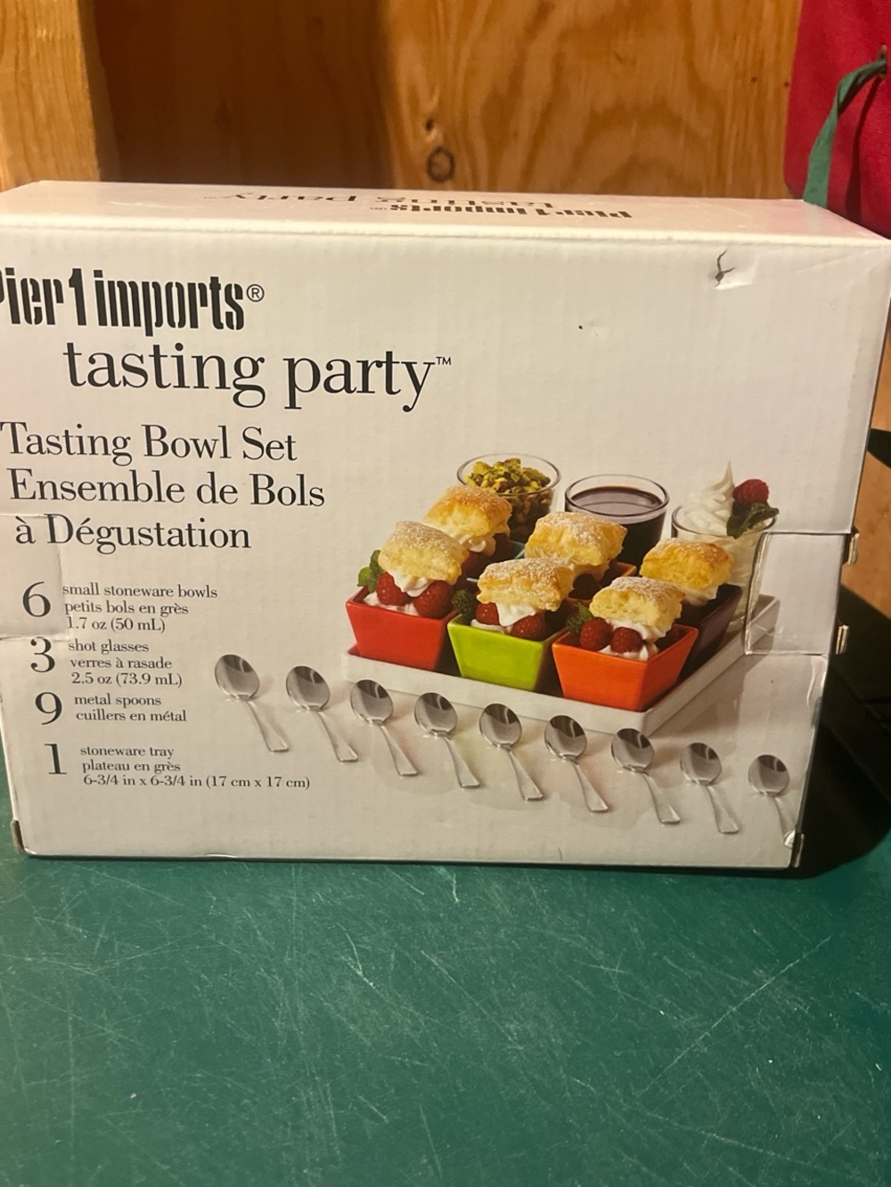 Pier one imports: tasting party set